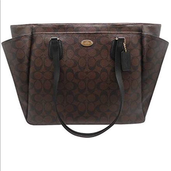 Coach tote/  diaper bag - Picture 2 of 7